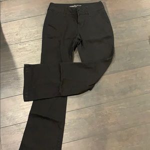 Black boot cut jeans